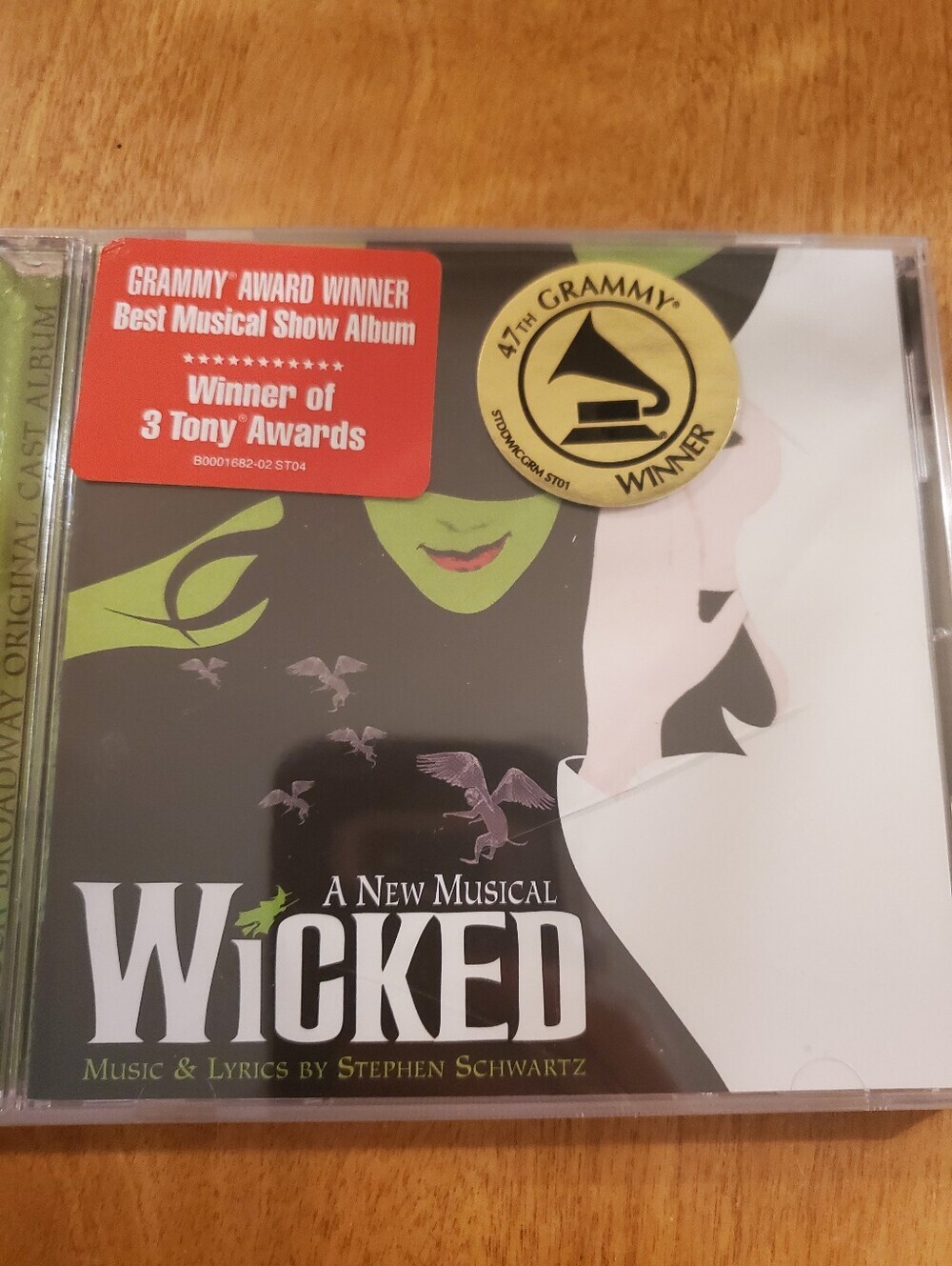 WICKED A NEW MUSICAL BROADWAY ORIGINAL CAST RECORDING Decca Broadway NEW Sealed